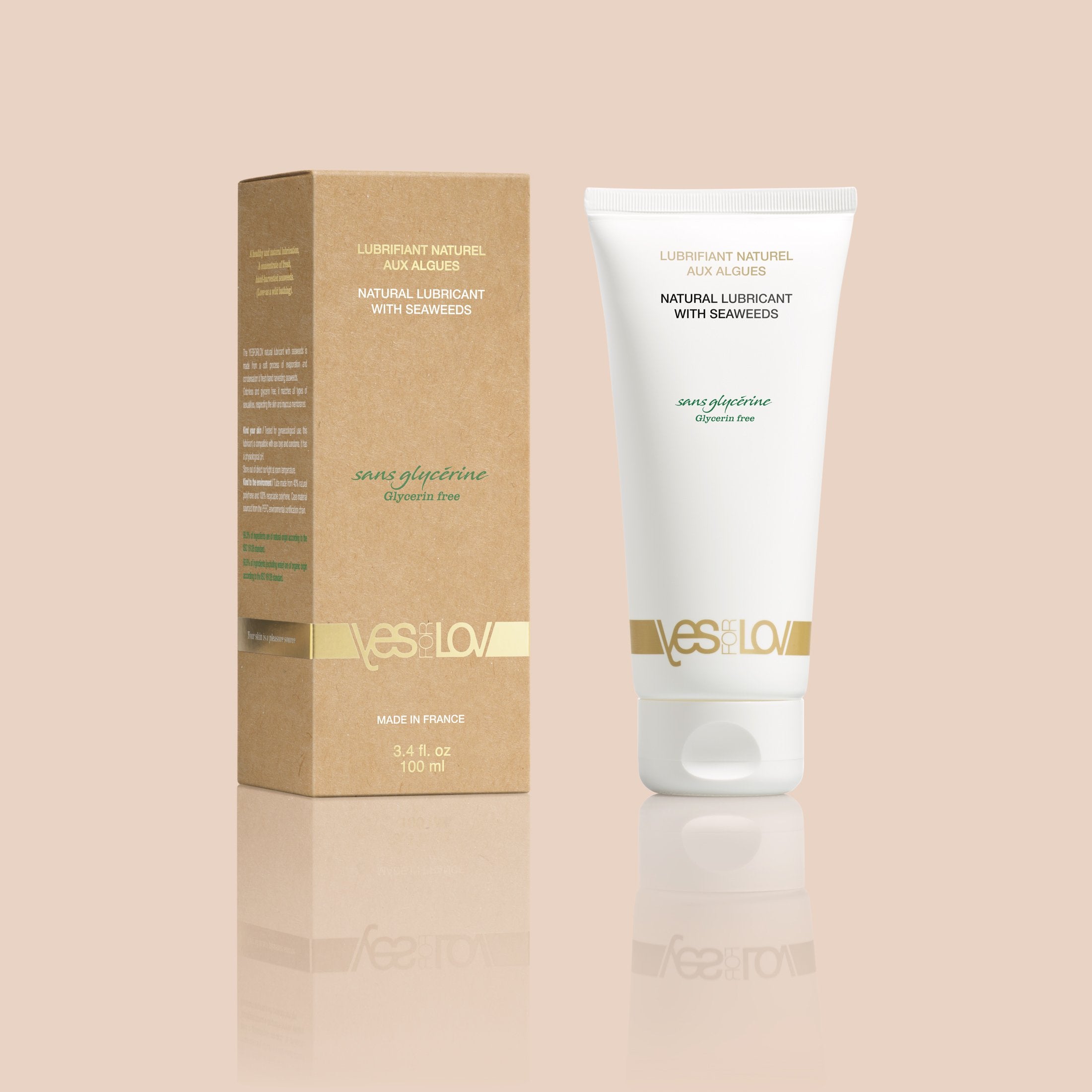 LUBRIFIANT INTIME NATUREL aux algues bio sans glycérine