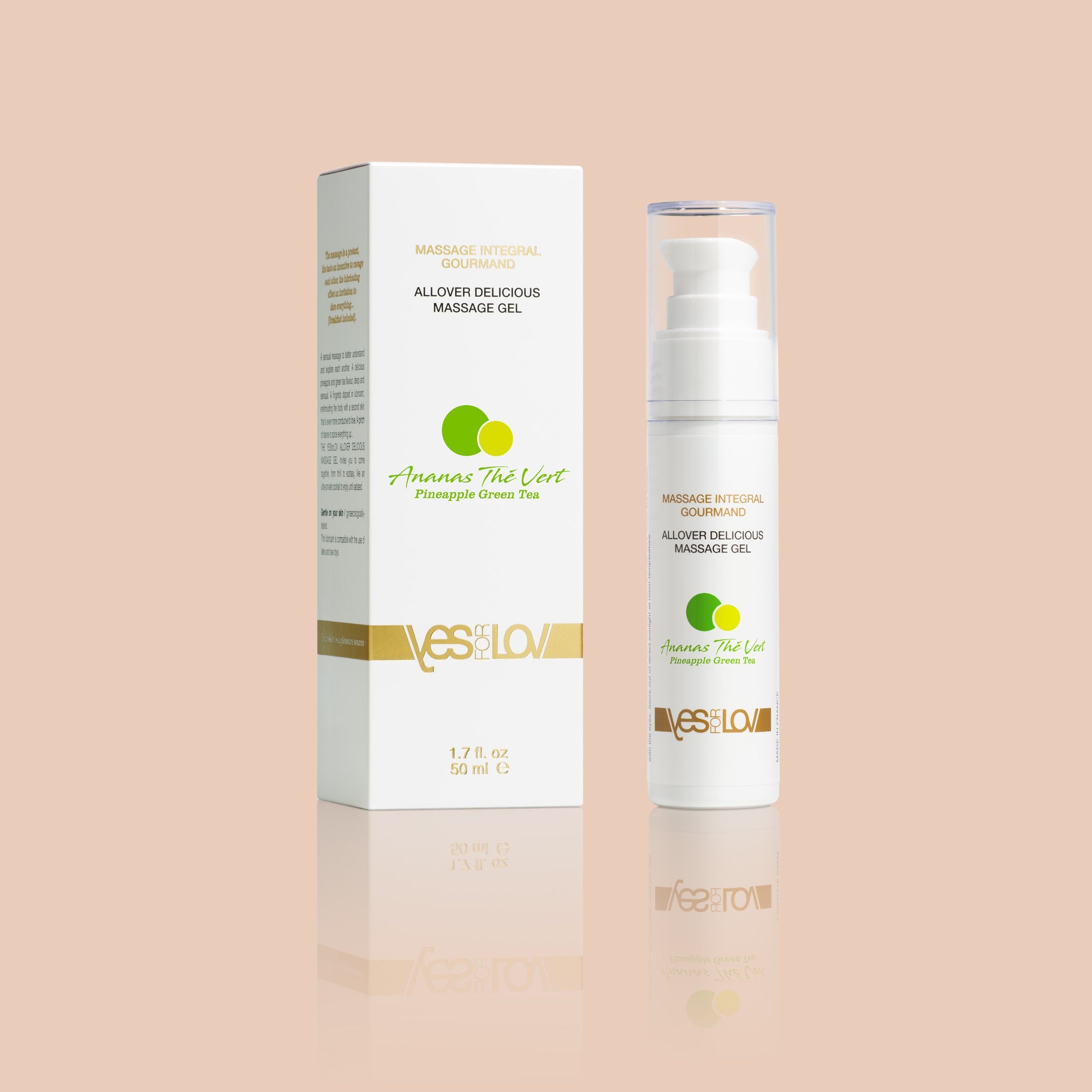 ALLOVER DELICIOUS MASSAGE GEL Pineapple Green tea