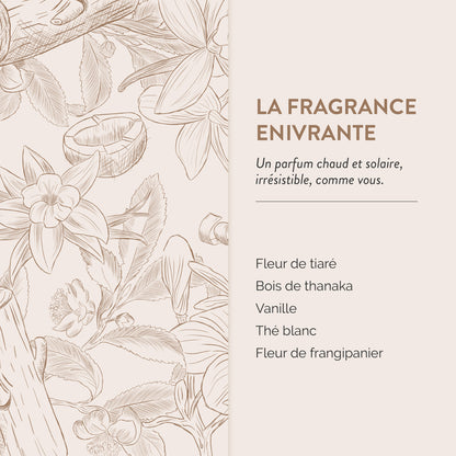 MOUSSE DE MASSAGE CRÉPITANTE au parfum enivrant