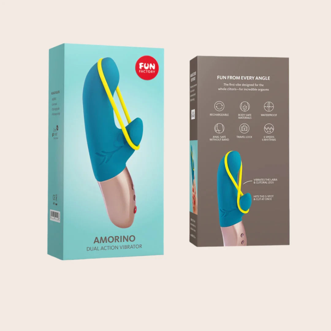 AMORINO Vibromasseur multi-sensoriel