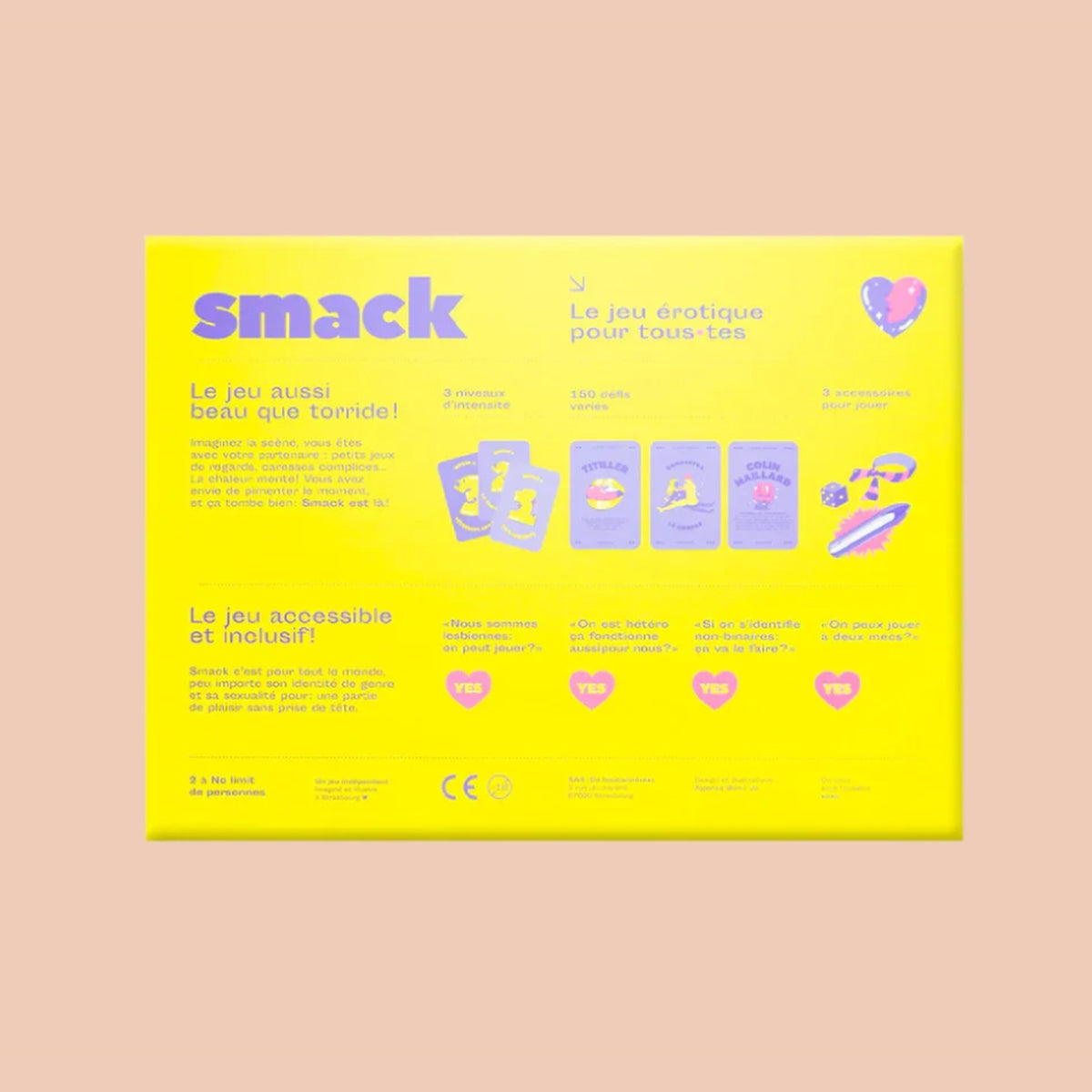SMACK Le jeu érotique fun &amp; inclusif