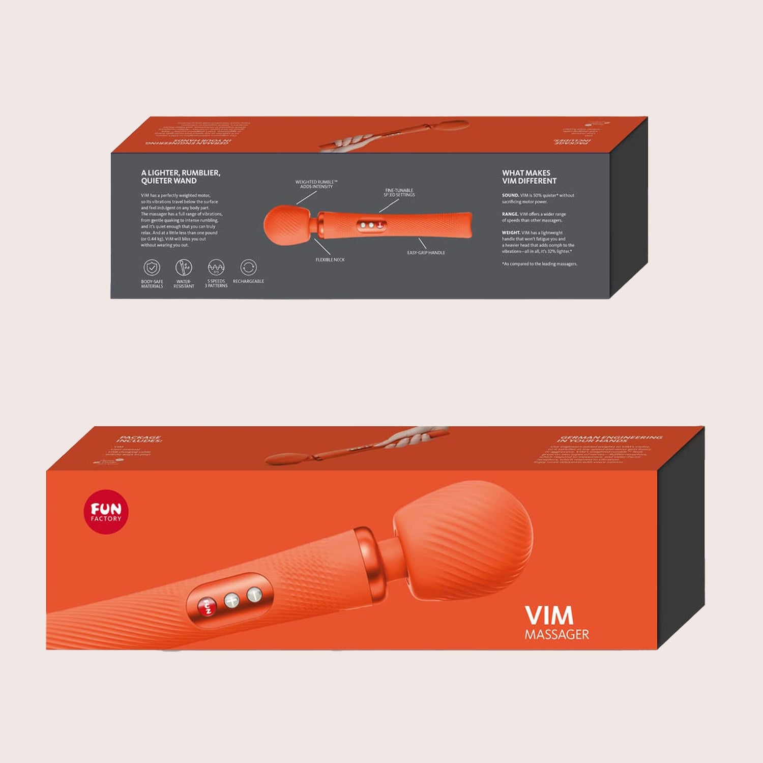 VIM High sensation wand vibrator for women - YESforLOV VIM High sensation wand vibrator for women - YESforLOV