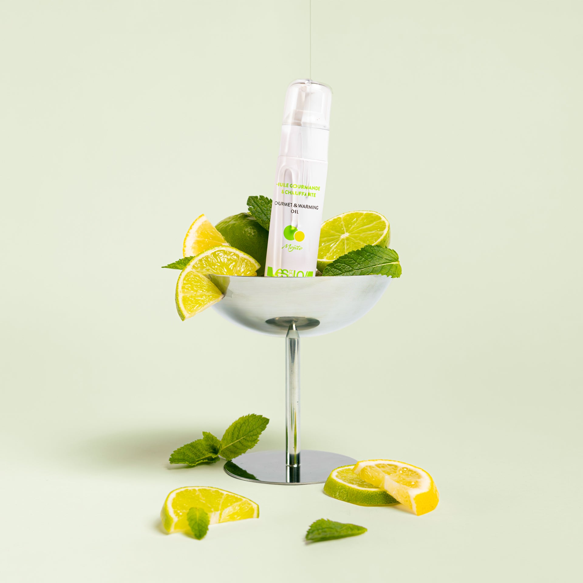 HUILE GOURMANDE &amp; CHAUFFANTE pomme framboise - mojito