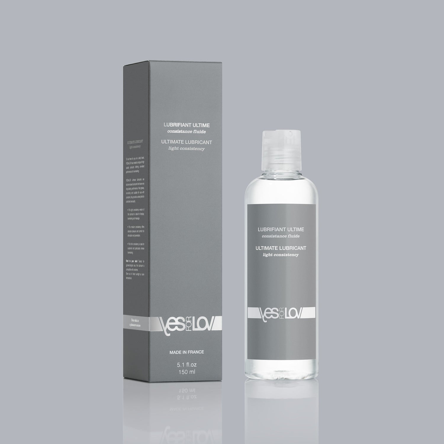Fragrance-free lubricating massage gel - 100% silicone - YESforLOV Fragrance-free lubricating massage gel - 100% silicone - YESforLOV