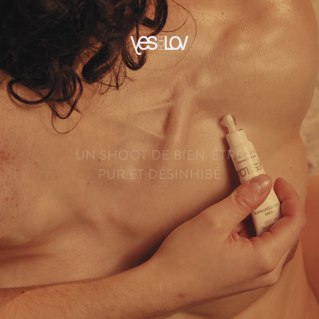 GEL ORGASMIQUE AU CBD "Confort &amp; lâcher-prise"