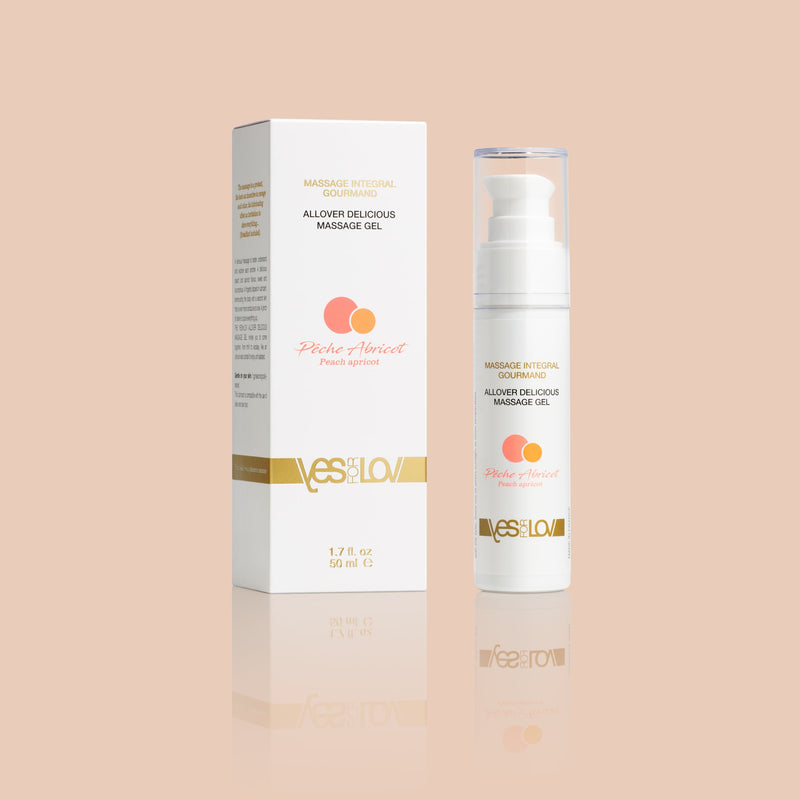 MASSAGE LUBRIFIANT GOURMAND Pêche Abricot